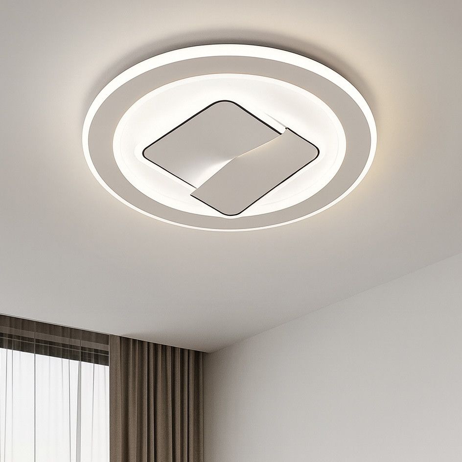 Люстра стельова Led до 15м² світлодіодна кругла (4349-40)