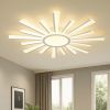 Люстра світлодіодна Led до 20 м² з пультом управління 100 Вт (TERESA 100W-R- WHITE)