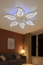 Люстра світлодіодна Led до 18 м² з пультом управління 105W (8028/6 LED dimmer)