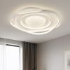 Стельова LED люстра 90W Smart Aura біла з керуванням через пульт і додаток (7871015)