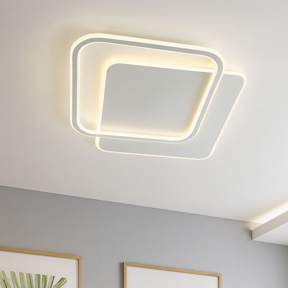 Квадратная Led люстра 80 Вт до 18м² STANDART 80W 2S
