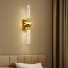 Елегантне золоте Led Бра циліндричної форми F3787