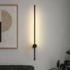 Подовжене свiтлодiодне Led-Бра Srick у чорному корпусі 2042/1000 black
