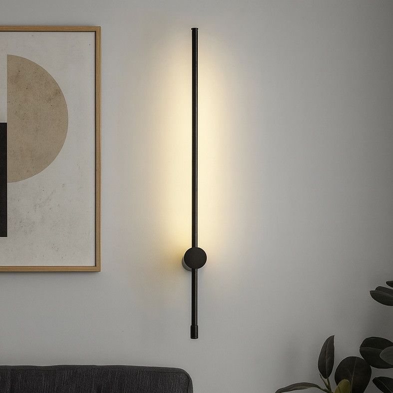 Подовжене свiтлодiодне Led-Бра Srick у чорному корпусі 2042/1000 black