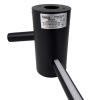 Чорний видовжений настінний Led-світильник POINTER-P VIOLUX 8W 4200K