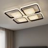 Светодиодная Led люстра до 25 м² з пульта  3 режима света ​(ALMAZ 8S 120 Вт)