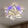 Люстра світлодіодна стельова з пультом до 20 м² 150W 8146/6+3WH LED 3color