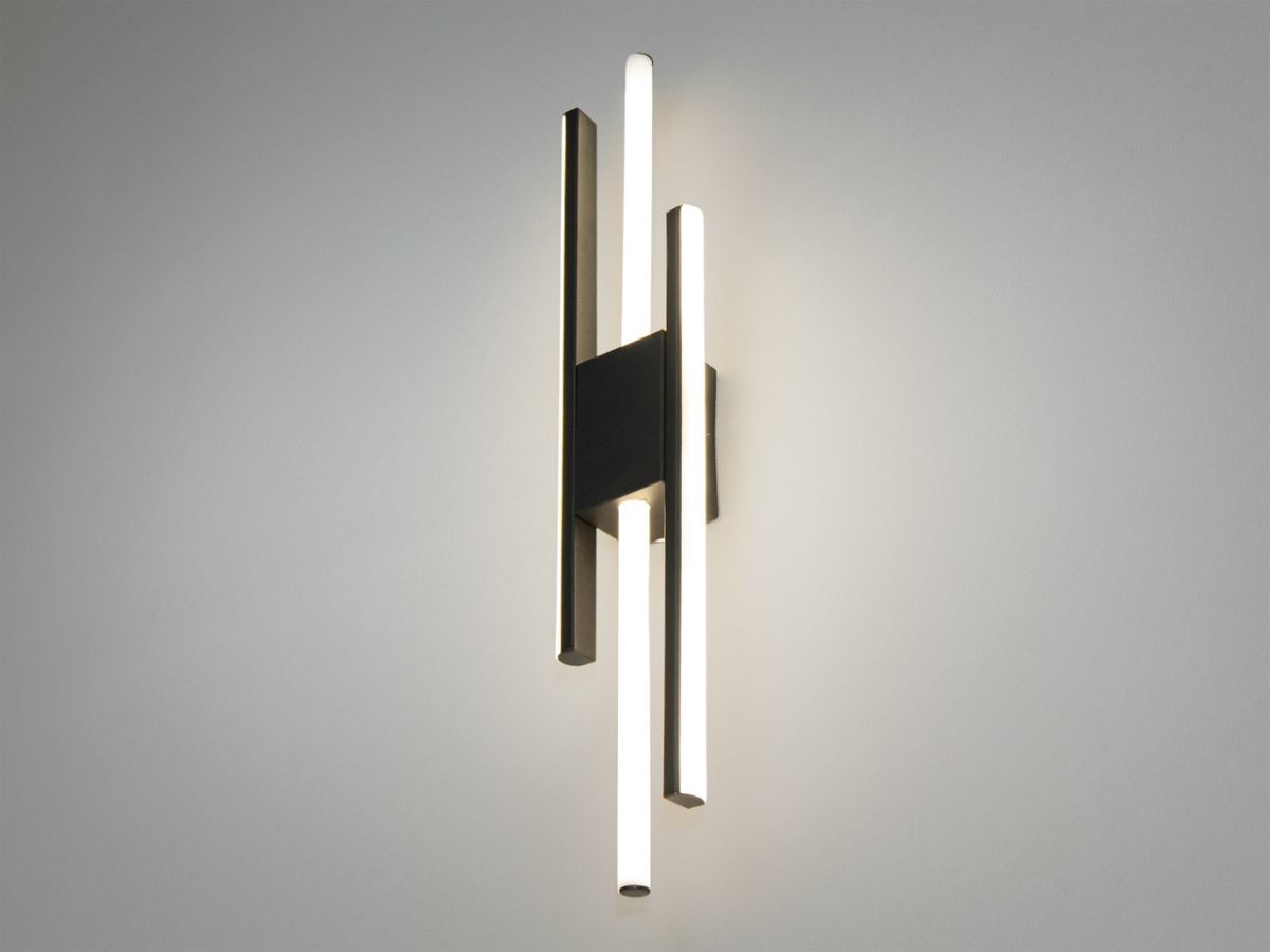 Сучасне Led бра чорне подовжене 56 см (9156/760BK)