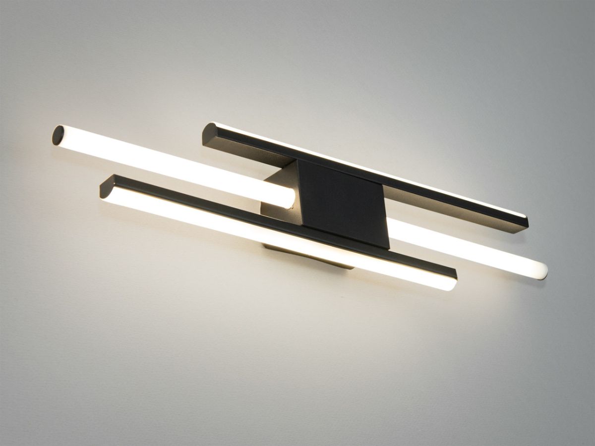 Сучасне Led бра чорне подовжене 56 см (9156/760BK)