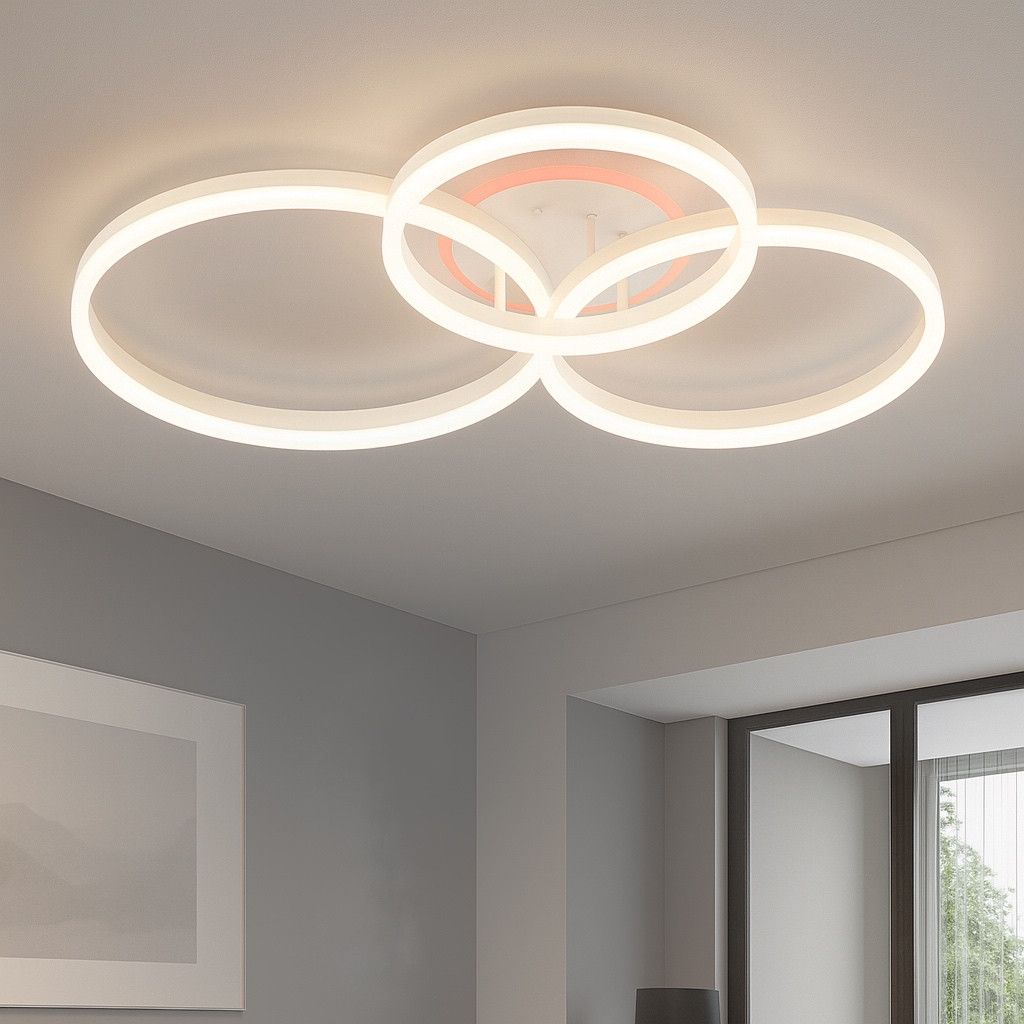 Люстра з пультом управління 8174/345WH LED люстра