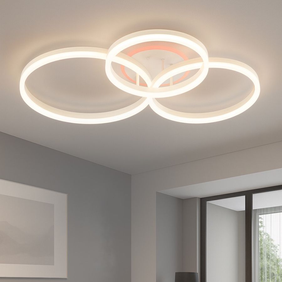 Люстра з пультом управління 8174/345WH LED люстра