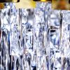 Розкішна каскадна кришталева люстра в золотому корпусі 50 см (Diamond Rain 6853)