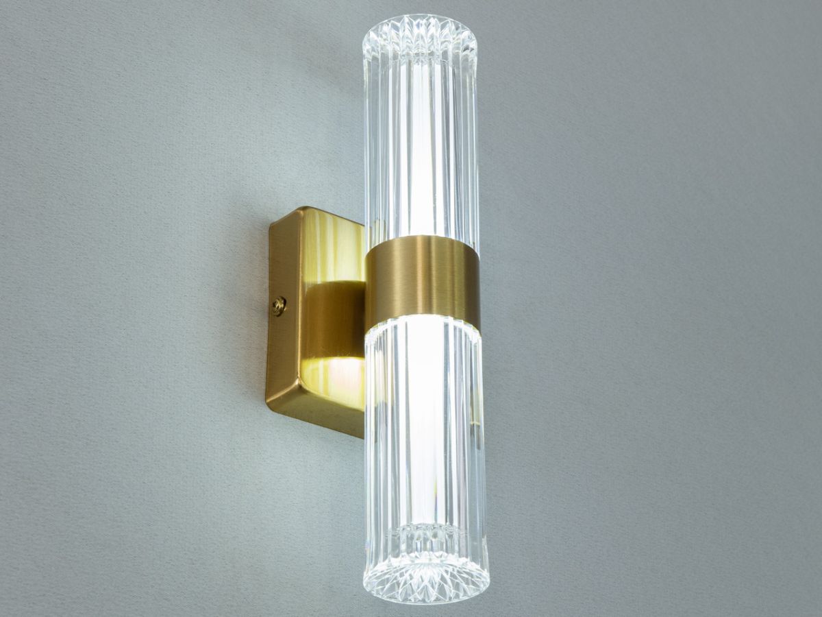 Елегантне світлодіодне Led-Бра циліндричної форми (9151-A GD)