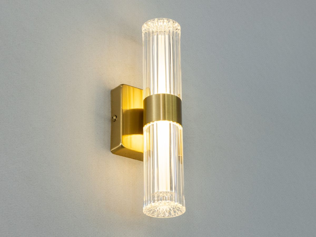 Елегантне світлодіодне Led-Бра циліндричної форми (9151-A GD)
