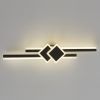 Настінне Led бра довжина 67 см чорно-біле (VK33279-650 BK)