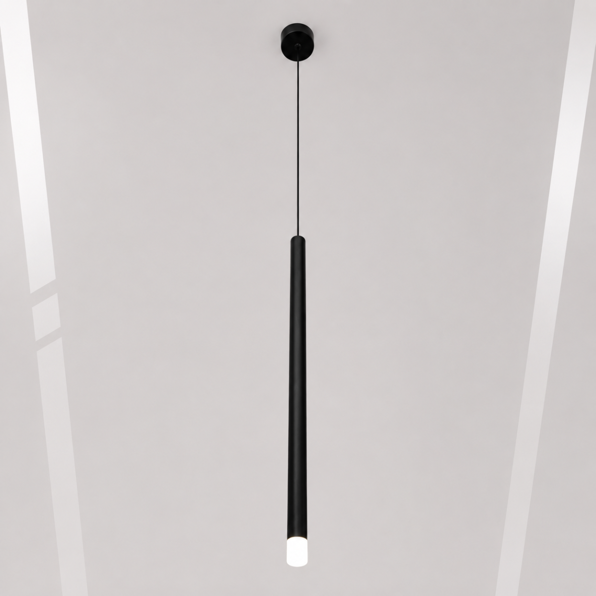 Сучасний LED-підвіс чорний циліндр 3 Вт (PX-1A/400)