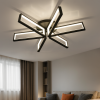 Стельова Led люстра до 20м² кругла біла 115 Вт з пультом (Madera 10619)