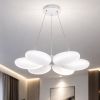 Підвісна Led люстра до 15м² з пультом білого кольору  80 Wt (797MD6010 (535)