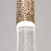 Вишуканий кришталевий LED підвіс "Crystal Drop Gold", 4W (J2583-1G)