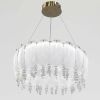 Світлодіодна кришталева Led люстра 95 Wt  до 25м²  "Royal Blossom LED" (7097/550GD)