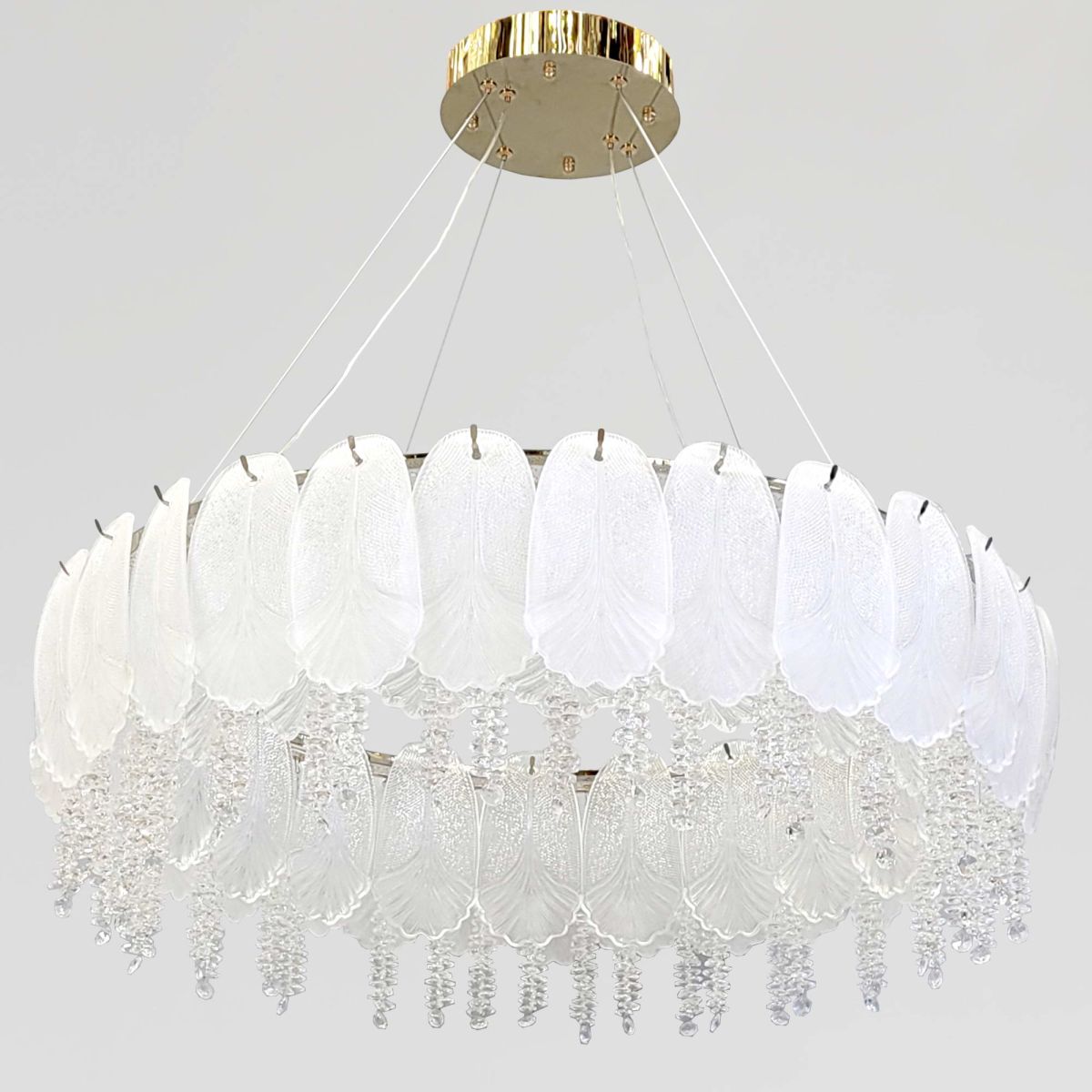 Світлодіодна кришталева Led люстра 184 Wt Royal Blossom LED до 30м²