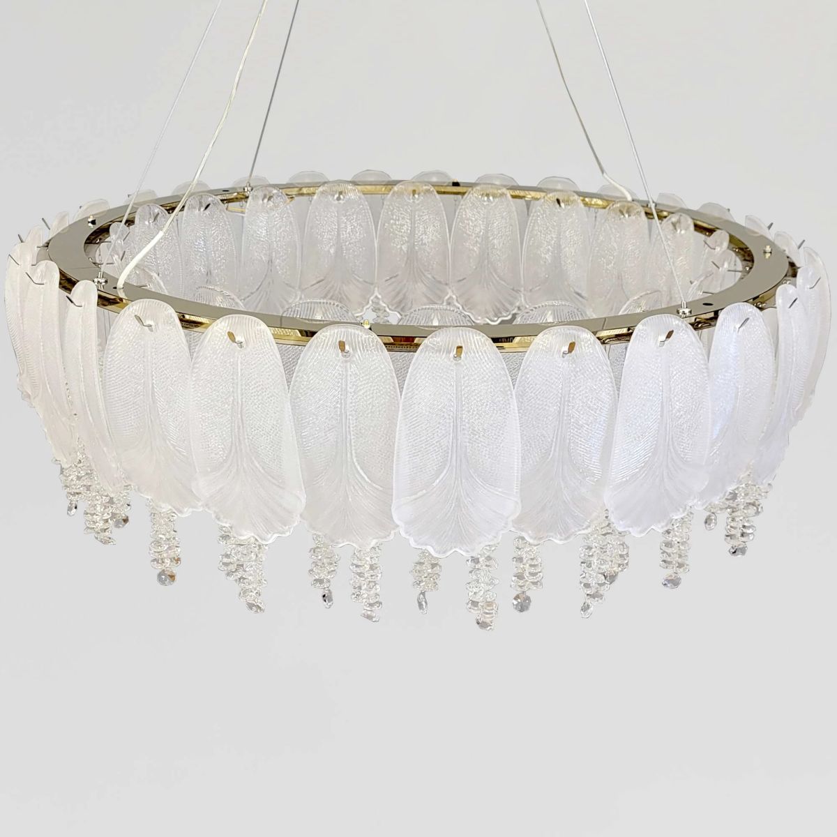 Світлодіодна кришталева Led люстра 184 Wt Royal Blossom LED до 30м²