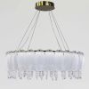 Світлодіодна кришталева Led люстра 184 Wt Royal Blossom LED до 30м²