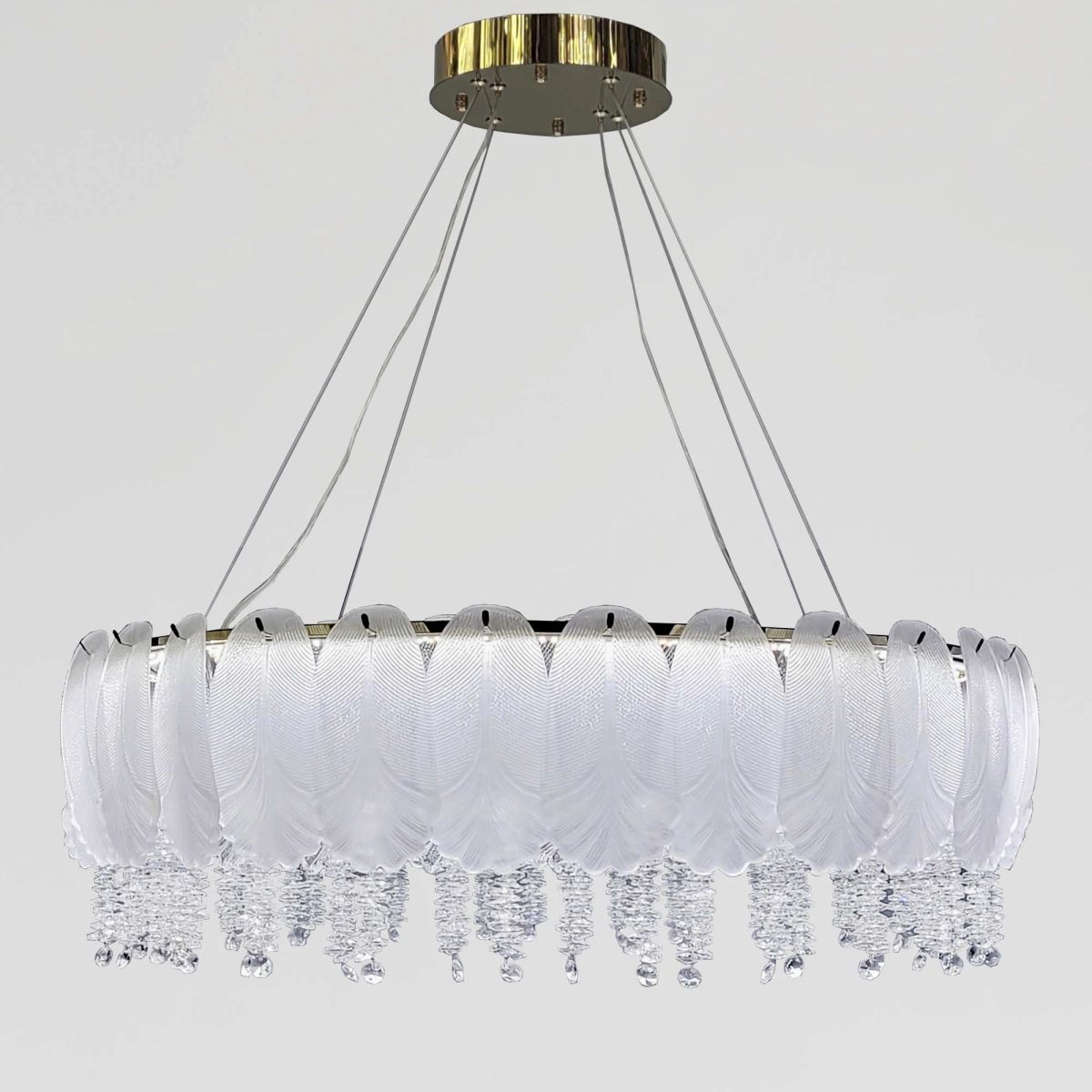 Світлодіодна кришталева Led люстра 184 Wt Royal Blossom LED до 30м²