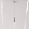 Вишуканий кришталевий LED підвіс "Crystal Drop Chrome", 4W (J2583-1HR)