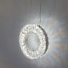 Сучасний кришталевий LED-підвіс 21 см 14W (7270/200CH)