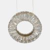 Сучасний кришталевий LED-підвіс 21 см в золотому кольорі 14W (7270/200GD)