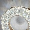 Сучасний кришталевий LED-підвіс 21 см в золотому кольорі 14W (7270/200GD)