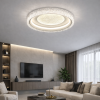 Світлодіодна люстра Led до 20м² круглої форми 58 см 80 Wt POLUMIA R
