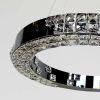 LED-люстра кільце 60 см чорний онікс (7712/600-BK)