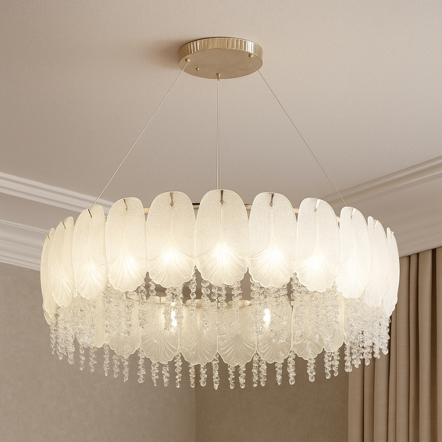 Світлодіодна кришталева Led люстра 184 Wt Royal Blossom LED до 30м²