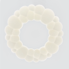 Світлодіодна стельова LED‑люстра до 18м² білий корпус модель 82069/A490