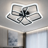Сучасна Led люстра до 18м² чорного кольору (WG5146/5BK)