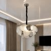 Класична люстра з декором 50 см у кольорі хром до 25м² (21822/500CH)