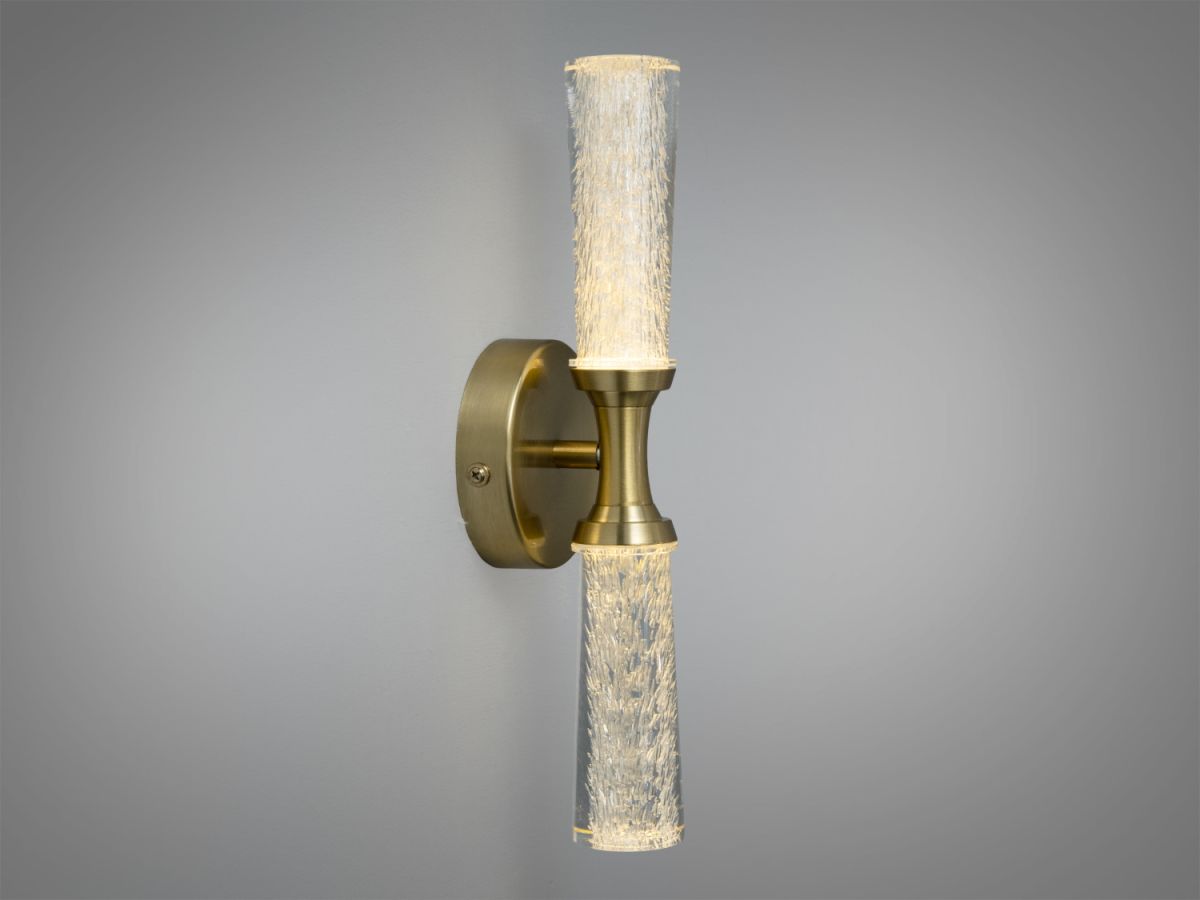 Світлодіодне настінне Led бра 5W бронзовий колір "Crystal Cylinder Bronze" (8151-A GD)