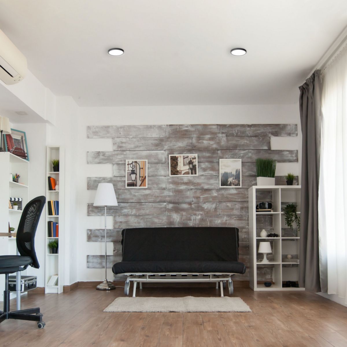Круглий накладний LED-світильник 18W 5000K Чорного кольору VL-DLRS-185B) VIDEX