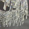 Сучасна кришталева Led люстра до 18 м² з ефектом кришталевого сяйва 81 Wt (8635/600CH)