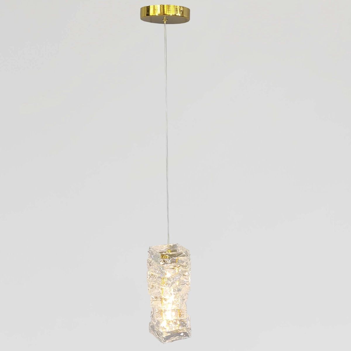 Кришталевий LED-підвіс у золотому кольорі 13W (88031/250DGD)