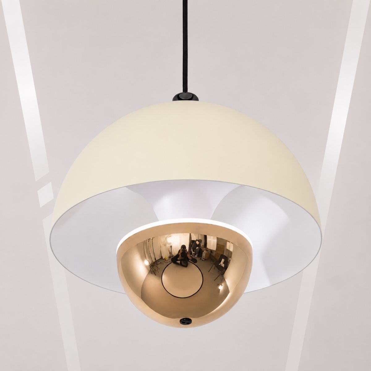 Сучасний LED-підвіс Пісочне золото 5 Вт (QY-H1206 SOW+SG)