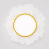Світлодіодна Led люстра біла зі золотом з акриловим розсіювачем Floral Petal Smart (7871040)