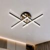Сучасна Led люстра до 10 м² з ефектом кришталевого сяйва (SX1012/4BK)