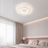 Біла Led люстра 50 см  з акриловим розсіювачем до 10м² Floral Petal Smart (7871041)