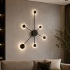 Сучасне LED-бра чорного кольору 24W (8919-6 Bk)