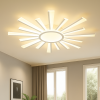 Люстра світлодіодна Led до 20 м² з пультом управління 100 Вт (TERESA 100W-R- WHITE)