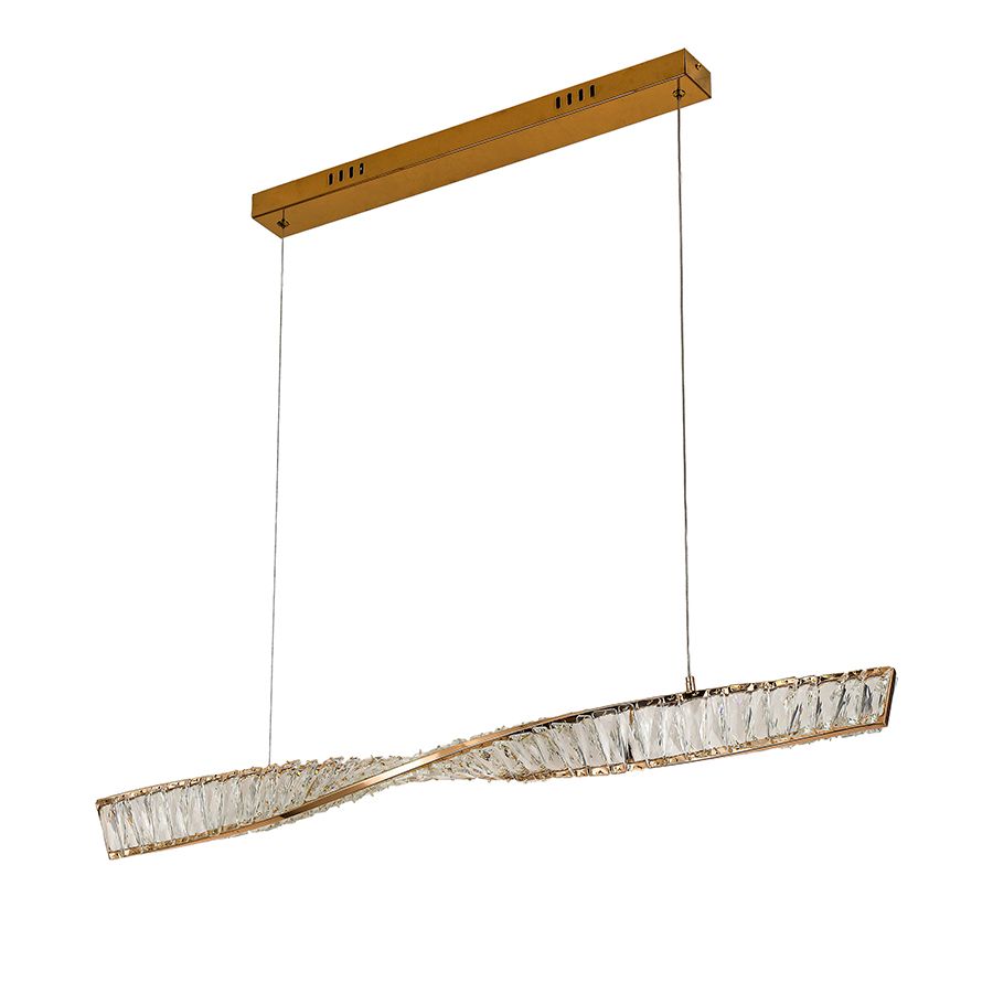 Кришталева люстра 100 см колір Французьке золото Cristallo Linea (799L8869 (1000) FGD)