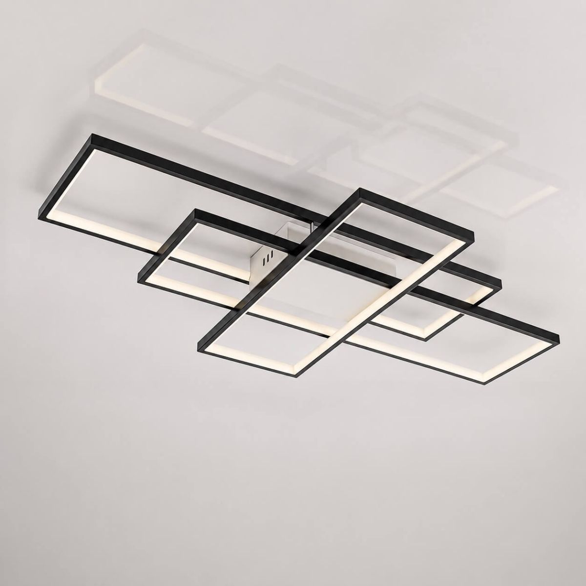 Світлодіодна LED люстра до 25м² сучасний дизайн 110W з пульт SVEN 3S